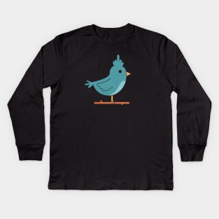 Flip The Bird Kids Long Sleeve T-Shirt